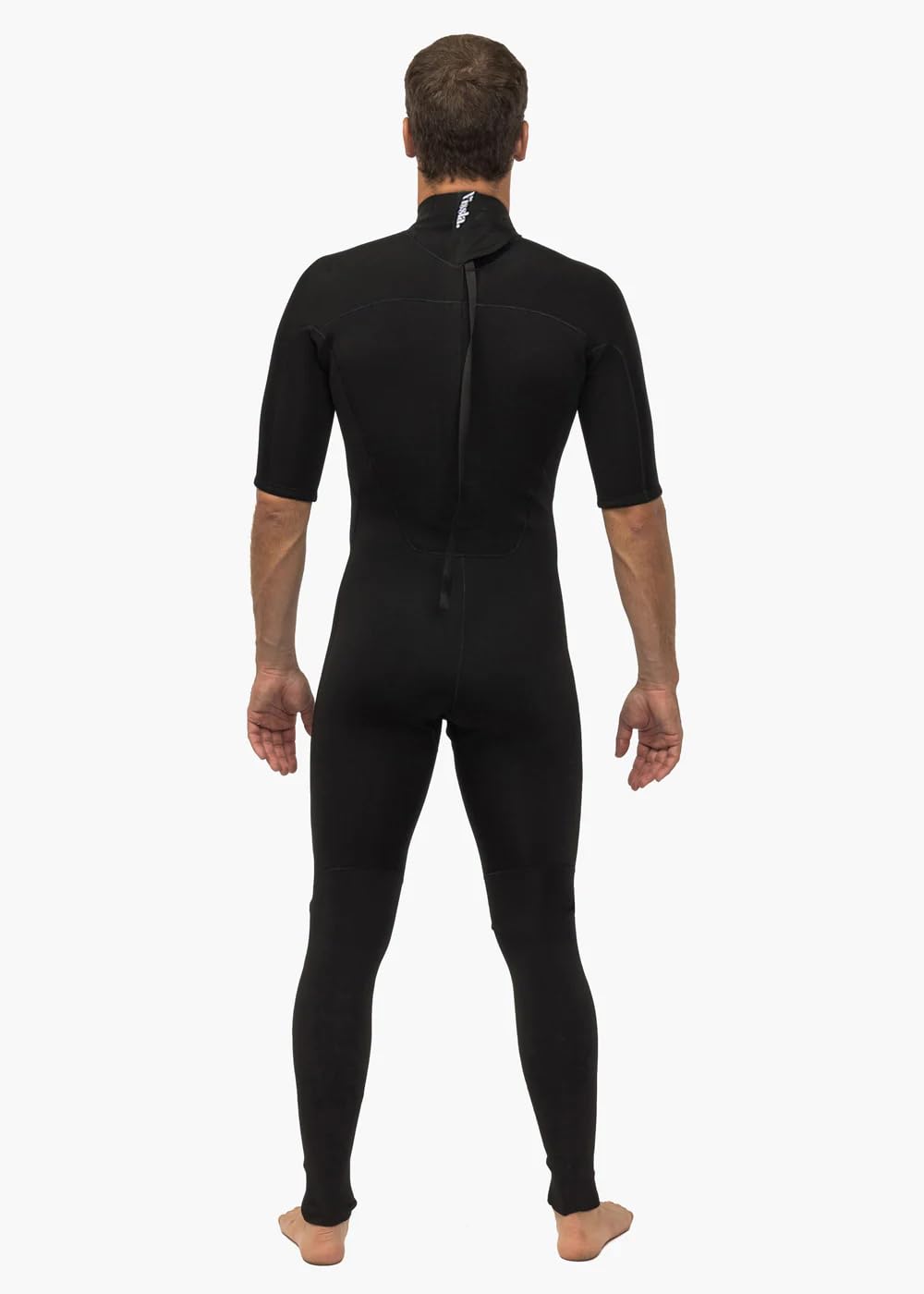 7 Seas 2-2 Short Sleeve Full Back Zip Wetsuit Black MS