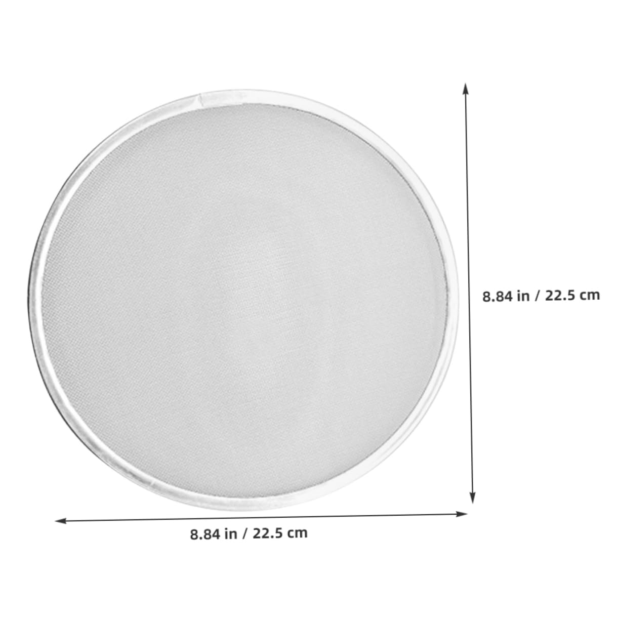 KOMBIUDA Kitchen Stainless Steel Splatter Screen Mesh Cover for Air Fryer Splash Shield for Clean Cooking Compatible with Various Models Prevents Oil Splash Ensures Even Heat Distribution