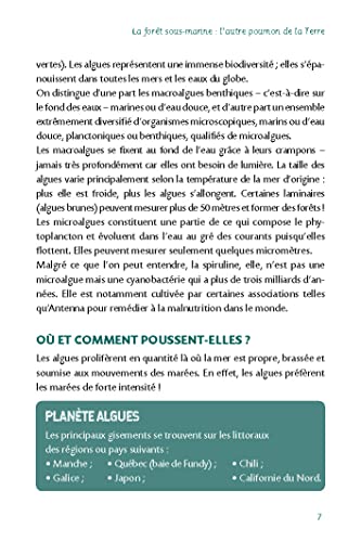 Les algues et la spiruline : Cuisine - Beauté - Biomatériaux - J: Cuisine - Beauté - Biomatériaux -