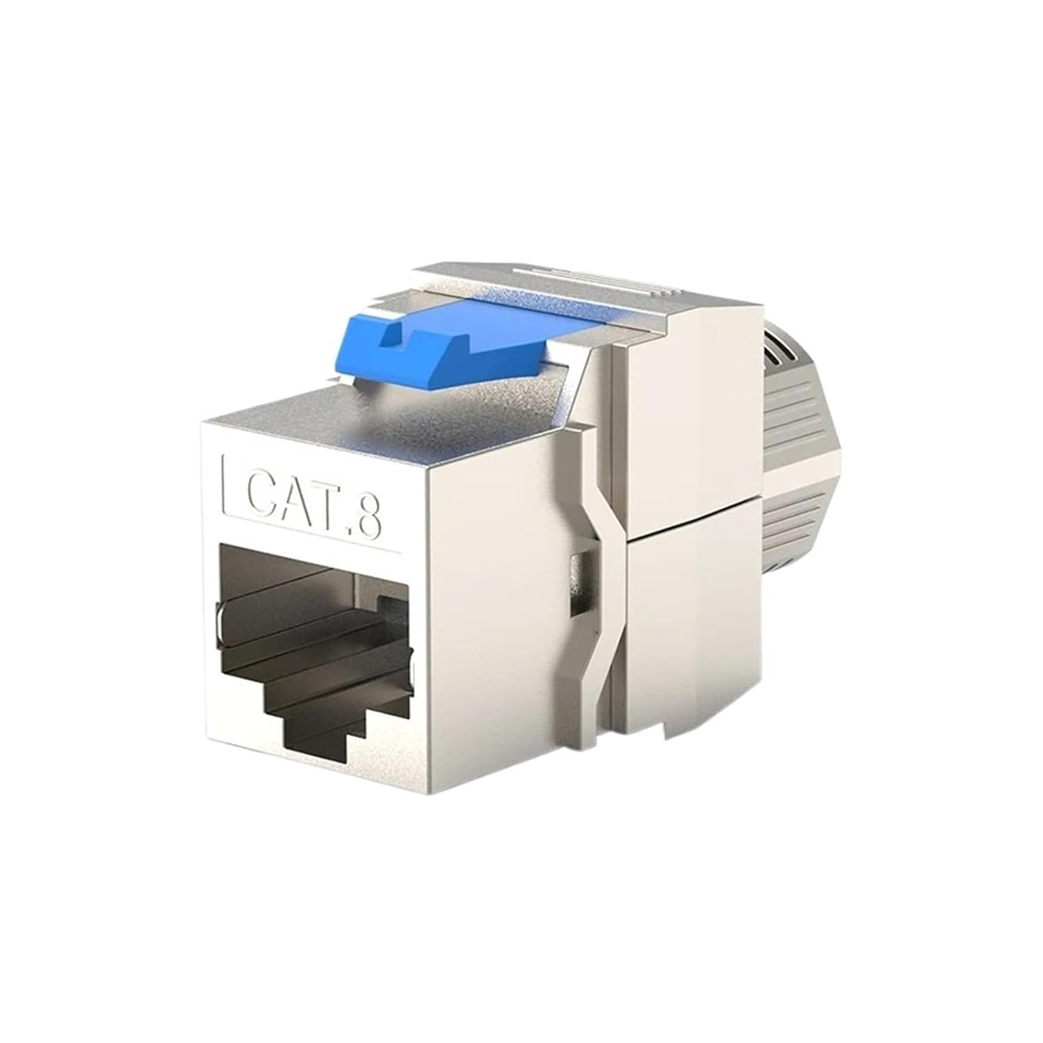 Network RJ45 Cat8 Jack Module 40G 2000MHz Shielded Cat 8 Cable Panel and Blank Patch Panel