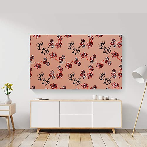 Image of Glassiano Marigold Dustproof Printed 32 inch LED TV Cover Screen Protector Compatible for All Models, Print 42