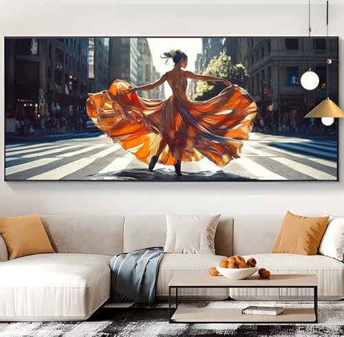 Painting Diamant grand format 60x130cm le Cadeau Femme idéal pour Noël