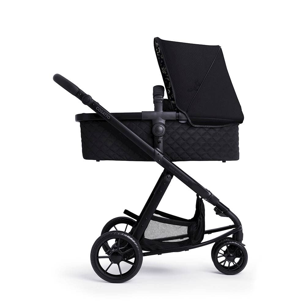 COSATTO Passeggino 3 in 1 Giggle - Carrellino Bambino Nascita fino a 18 kg. Passeggino con navicella, passeggino e seggiolino auto iSize 0+. Auto bambino leggero facile da piegare con protezione