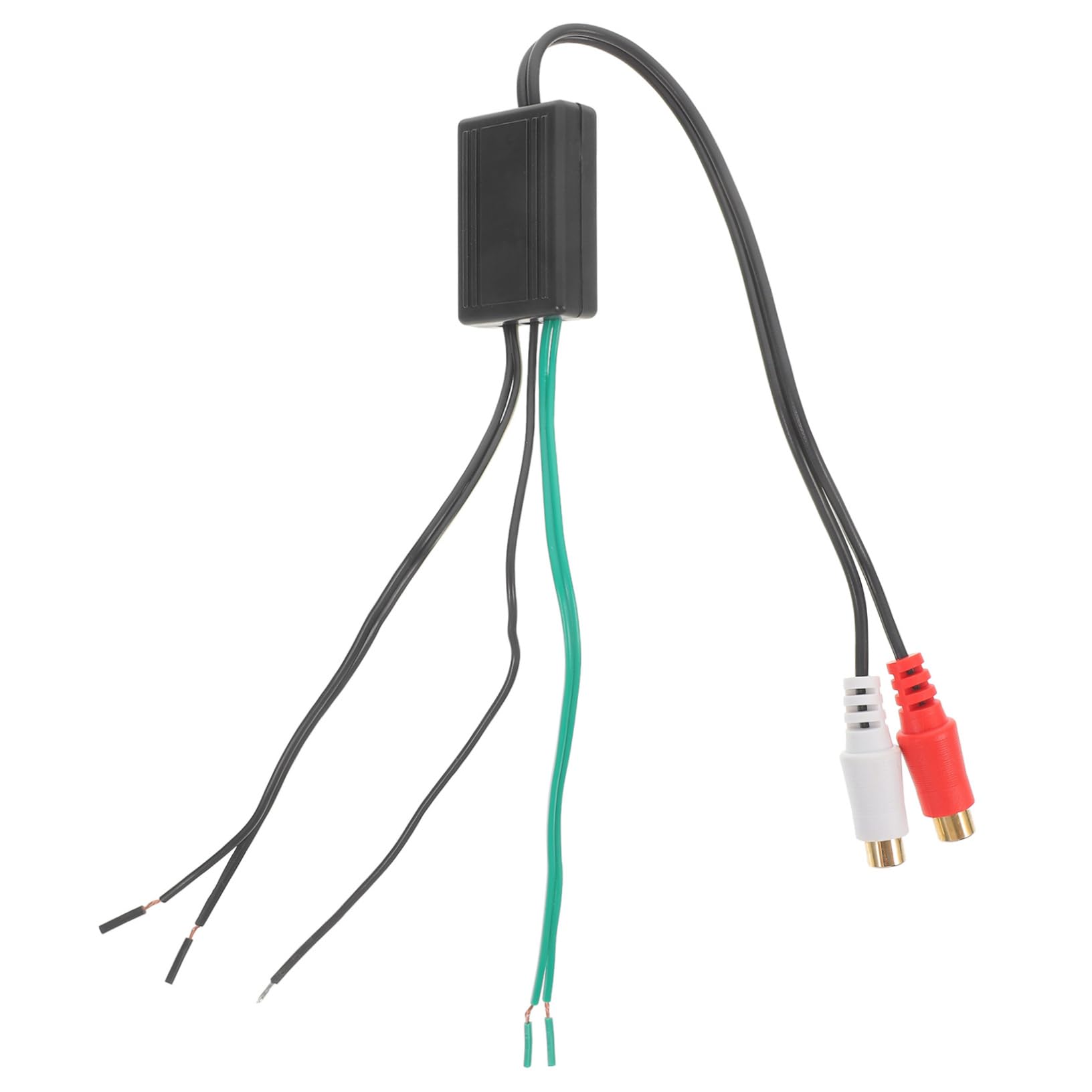 PartyKindom 4pièces Câble Audio Stéréo pour Voiture Adaptateur Haut-Parleur Câble De Remplacement pour Système Audio Automobile Et