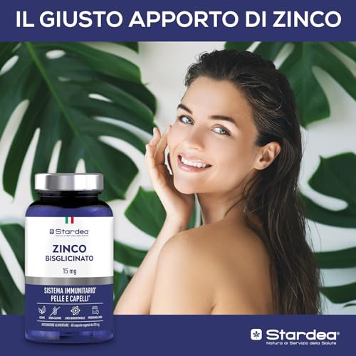 Stardea Zinco Bisglicinato 15Mg 60 Capsule - 2