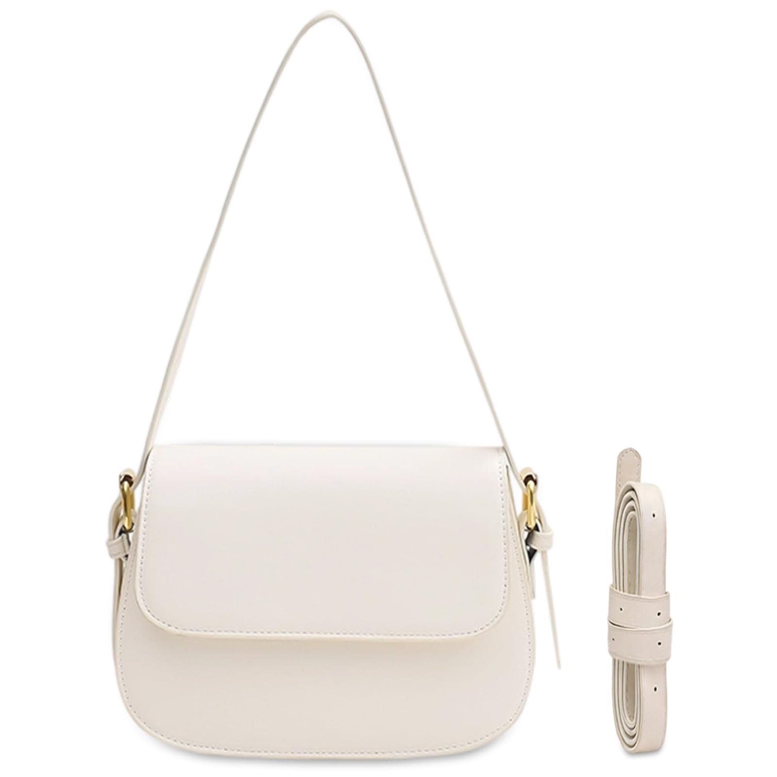 Umhängetasche Damen, Kleine Handtasche PU Leder, Schultertasche Handtasche Klein, Umhängetasche Shopper Taschefür Alltag, Arbeit, Freizeit