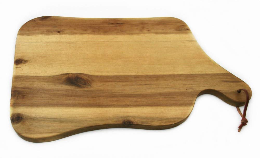 Kesper Schneidebrett, Holz, braun, 40 x 24 x 1,8 cm, 28602