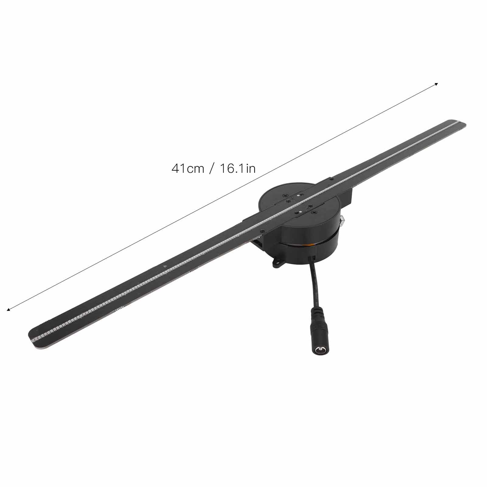 Ventilatore Ologramma 3D LED 16.5" - Proiezione Olografica Per Pubblicità E Negozi, Controllo WiFi - Foto 2