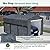 QUAWIP 12x20 FT Heavy Duty Metal Carport, All-Weather Outdoor Shelter for Cars, Boats, Trucks & SUVs - Black Galvanized Steel