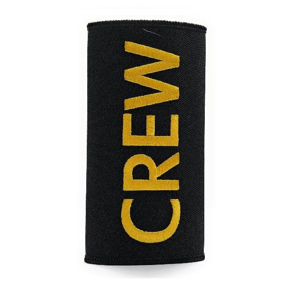Generic Crew Luggage Handle Wrap (Black & Yellow)-image-34