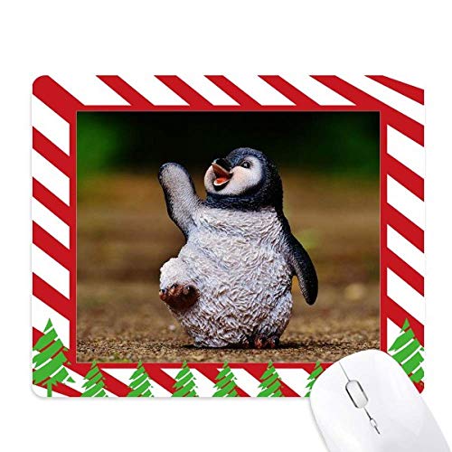 Tapis de souris pingouin mignon de l'Antarctique pour apporter de la joie au bureau