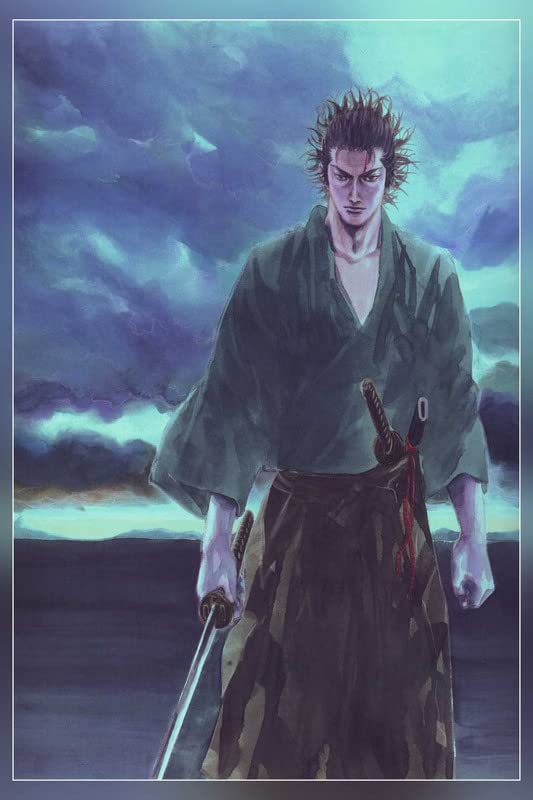 POSTERNEST Miyamoto Musashi Vagabond Poster Matte Finish Paper Print Unframed 12 x18 Inch (Multicolor) - N829