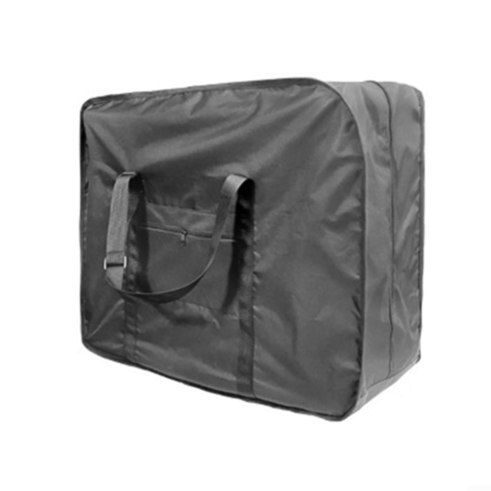 Sac de transport pliable pour vélo, sac de transport et de rangement, convient à la plupart des vélos pliables, 98 x 40 x 80 cm, noir (50,8 cm)