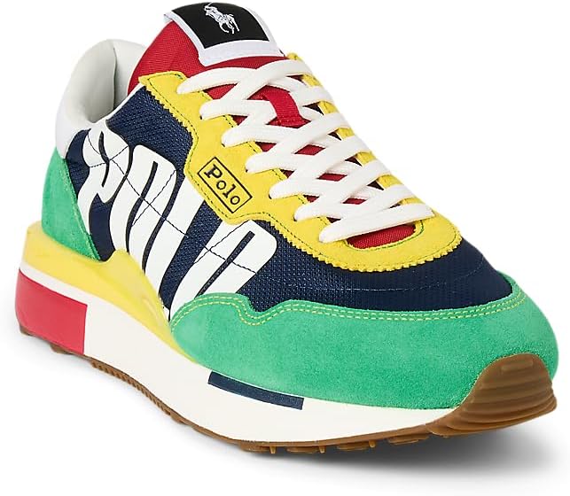 Polo Ralph Lauren Mens Train 89 - Suede Nylon Comfort