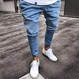 Hochwertige Materialien. Atmungsaktivität und Abriebfestigkeit aus hochwertigem Denim sind erstklassig, bequem und eng anliegend.