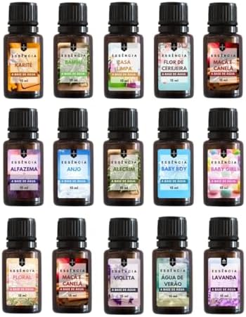 Kit 02 Essências Para Umidificador, Aromatizador, Difusor, Velas e Cosmétic...