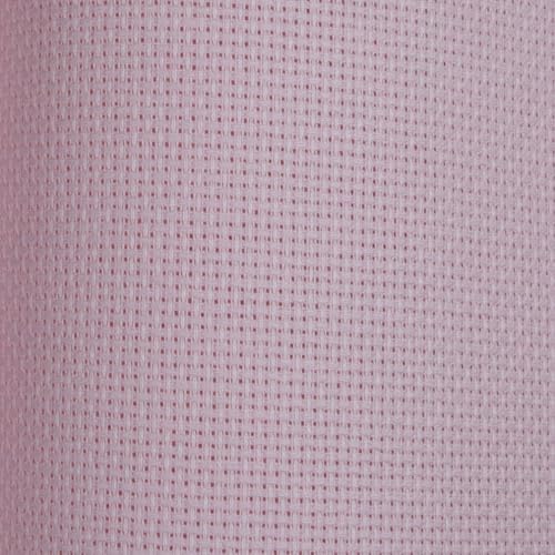 Image of KCS 3 pc of 15 inch x 18 inch(38cmx45cm) Counted Cross Stitch Cotton Aida Cloth Needlework Rolled Fabric Box,16CT,Pink