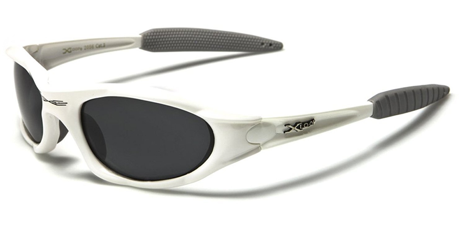 X-loop Polarized Mens Action Sports Fishing Sunglasses - Several Colors (White)