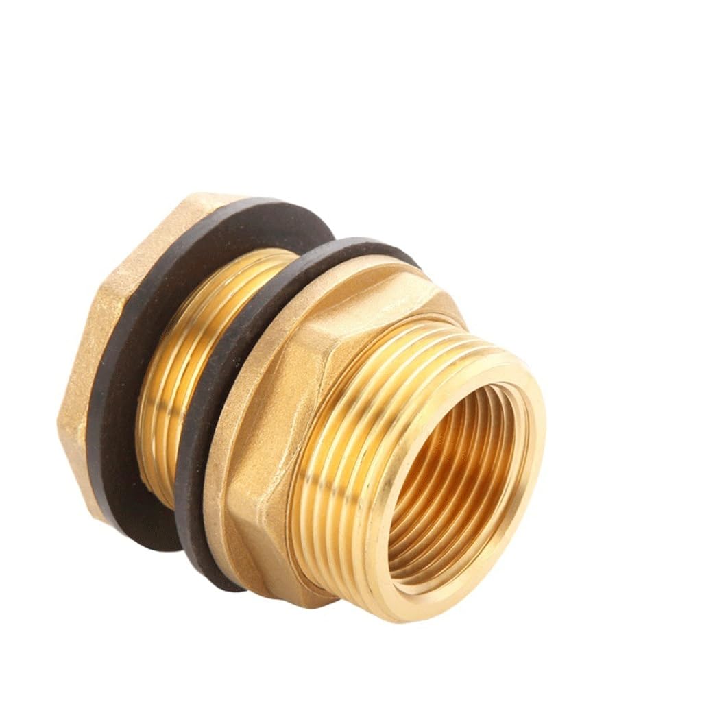 Connettore per tubi, Raccordo di raccordo a paratia, for raccordi da giardino, rubinetto di scarico, vasche in rame(OD 32mm)