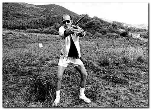 Wall decor Hunter Thompson Poster (13 x 19 Inches) | Ready to Frame for Office, Living Room, Dorm, Kids Room, Bedroom, Studio