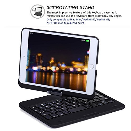 Amazon.in Buy iPad Mini Keyboard, Mxunda Swivel 360 Degree Rotatable