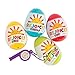 REJOICE FILLED EASTER EGG WITH WHISTLE - Party Supplies - 12 Pieces