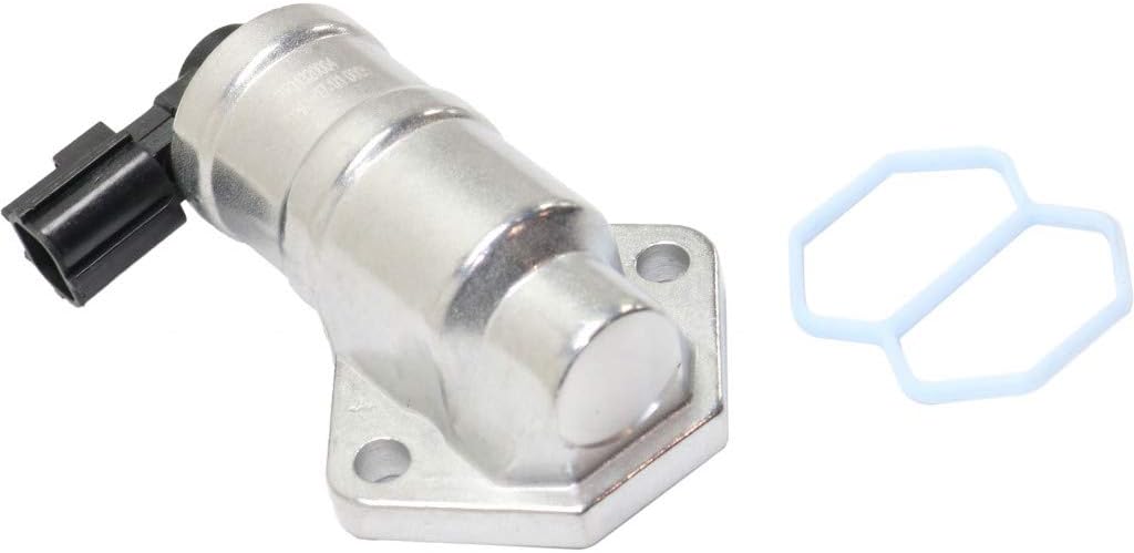 For Ford Explorer Idle Control Valve 2002-2010 | w/Gasket | 1 Port | 2-Prong Blade Male Terminal | 1 Female Connector | 1L2Z9F715AA