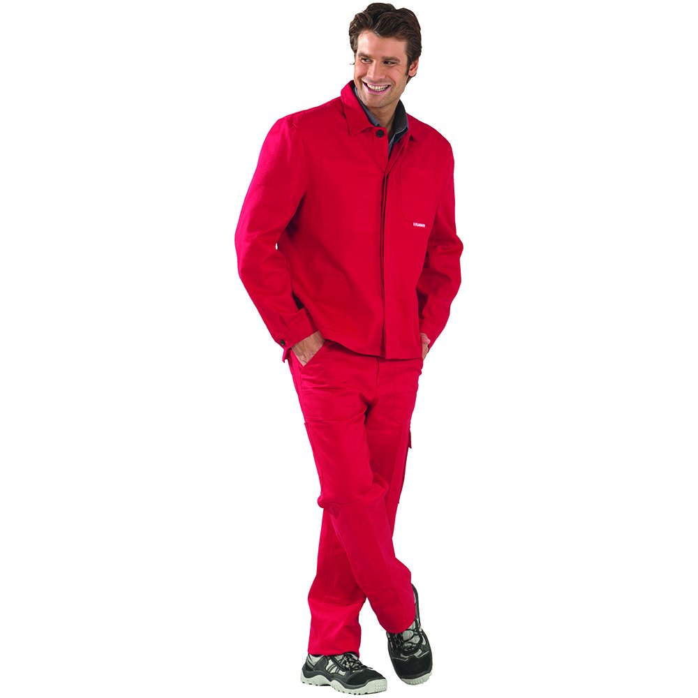 Planam 118024 pantalón rojo medio, rojo, 118064