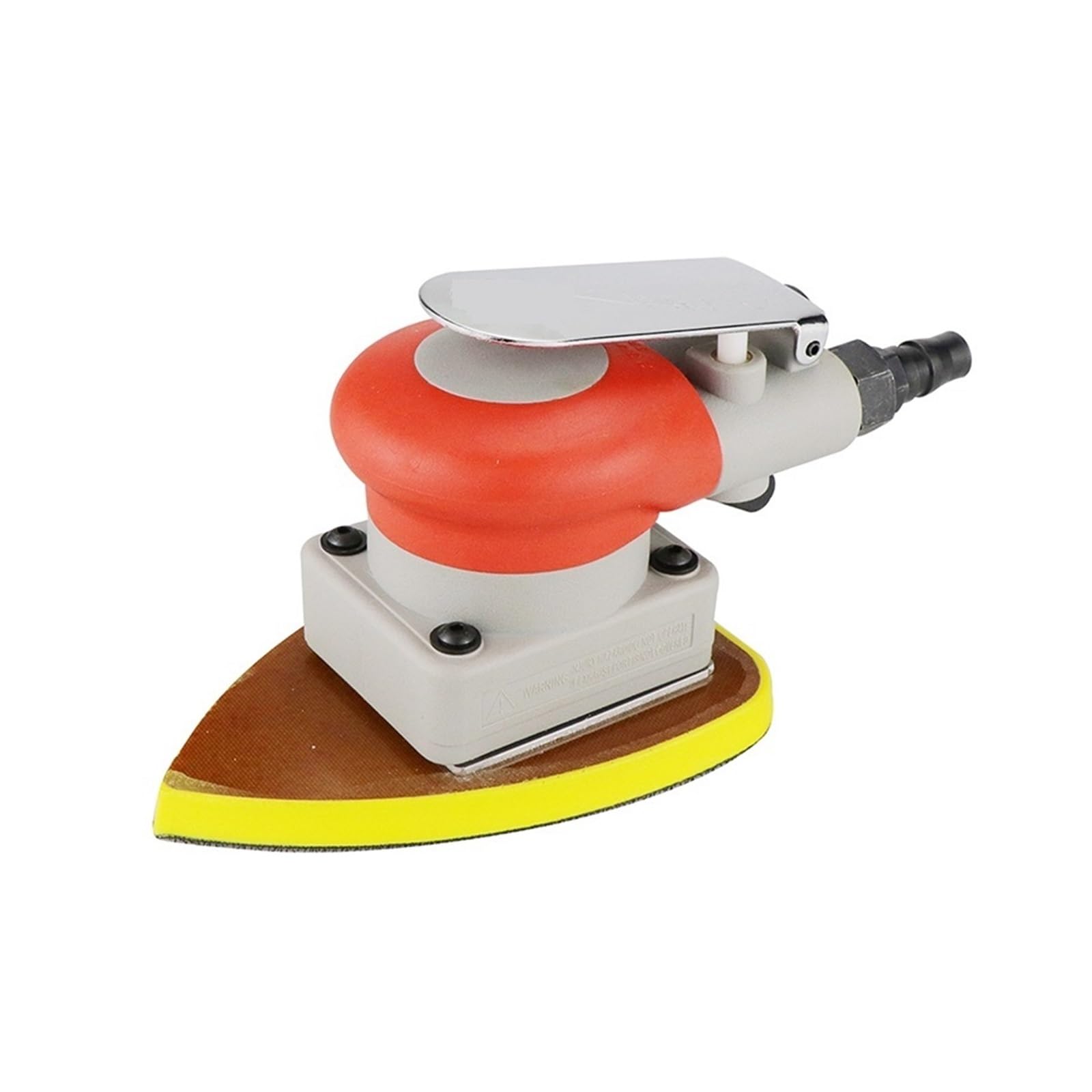 Pneumatische Schleifmaschine Poliermaschine Werkzeug 90 * 130 Dreieck Auto Innensitz Poliermaschine Holzschleifer Poliermaschine,Geringe Vibration(Style 1)