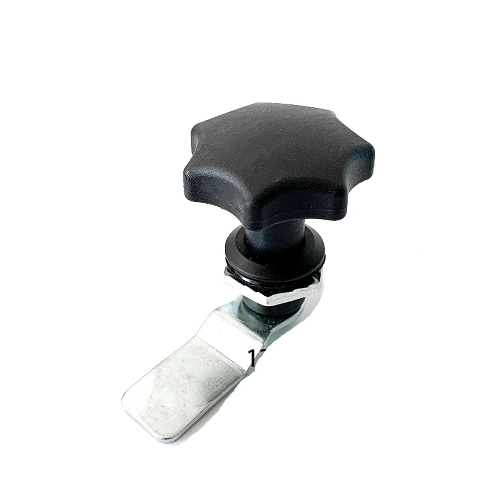 Tnbccxn Ms714 3 Cam Lock, Ms714-3 Black Handle Cabinet Cam Lock Zinc Alloy T Shape Rotary Unlock For Distribution Box Switchgear Control Cabinet(Ms714 3)