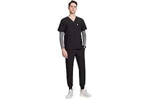 Uniforms World Men's Louis Scrubs Set: A Stylish and Functional Choice for Healthcare Professionals