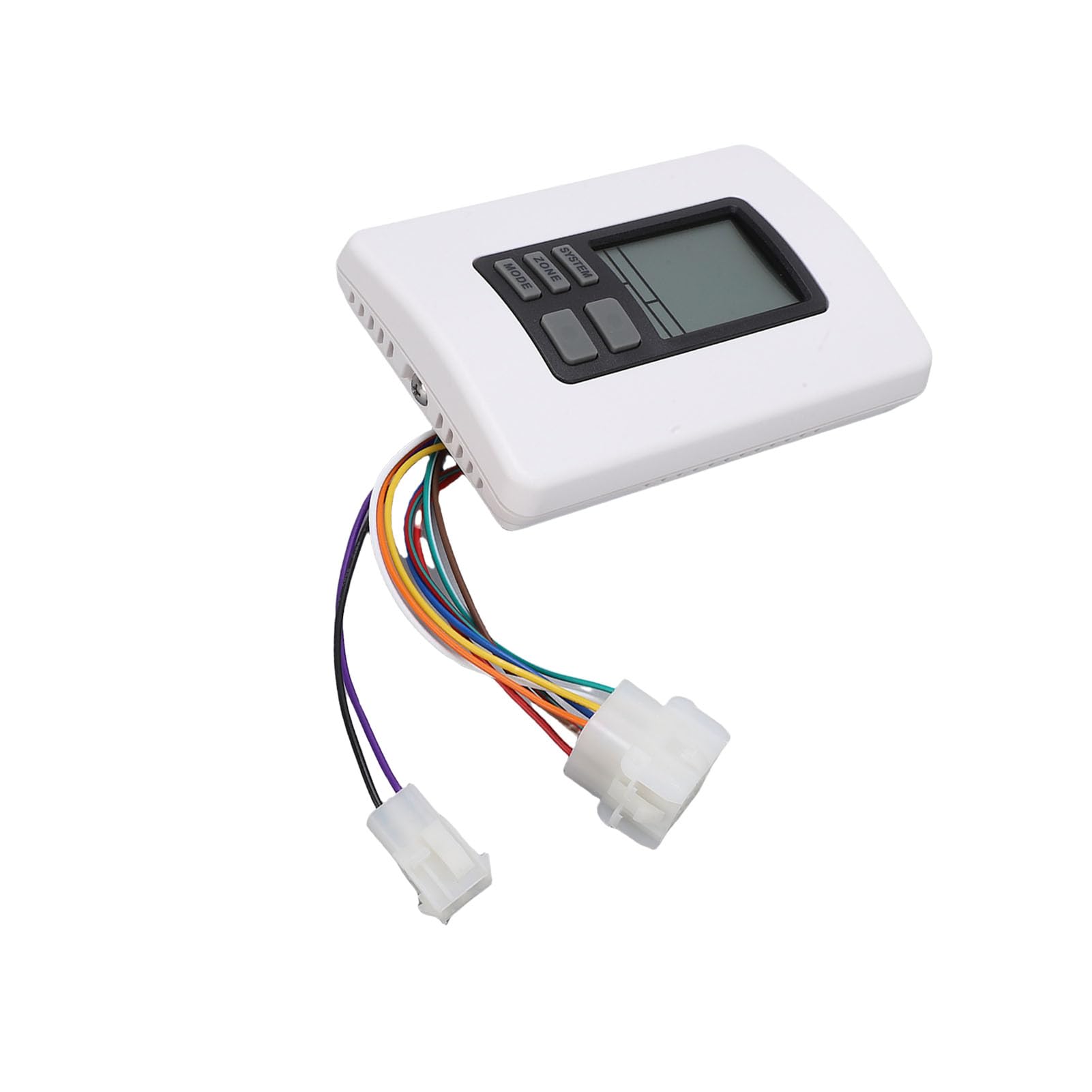 Termostat Cyfrowy, Termostat Kontroli Temperatury z Wyraźnym Cyfrowym Ekranem, Zamiennik Klimatyzatora RV Serii Mach, Idealny do Systemu Zasilania 12 V, Chłodzenia, Ogrzewania i Wentylacji