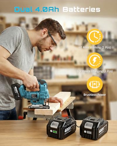 SEESII Brushless Cordless Jigsaw