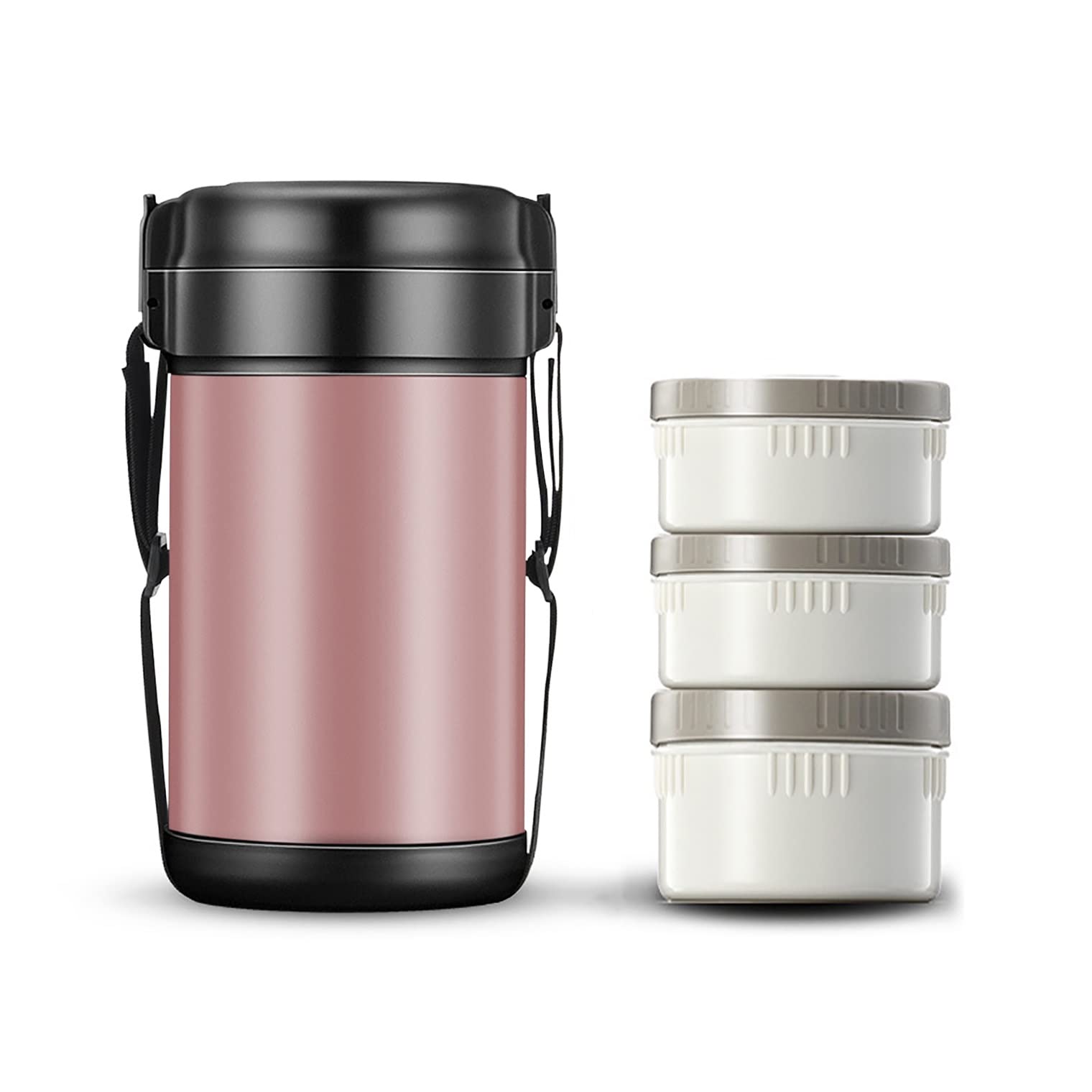 304ステンレス製 保温弁当箱*12 弁当箱 保温 2段 おしゃれ 四角 大容量 1600ml レンジ対応 304