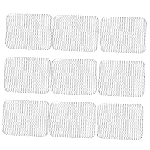 TOYANDONA 10pièces Barbecue Jetable Aluminium pour Barbecue Revêtements De Rectangulaire Résistant Aux Hautes Températures