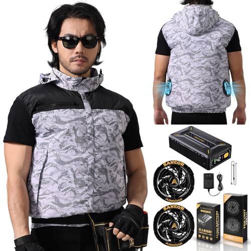 [mobason] �y2025�V�݌v 42V�����o�́z�t�@���t���x�X�g 40500mAh��e�ʃo�b�e���[ �ő�25���Ԏg�p���� �t�@���t����ƕ� 7�i�K���ʒ��� 2��ރ��[�h���� �M���Ǒ΍� PSE�F�؍ς� �j�����p ���{��������t��[���{���K�i](JP,