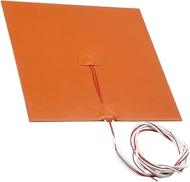 Silicone Heating pad Customized Silicone Heater 220v 110v 3D Printer Heated Bed 100x100mm 200x200mm Silicone Heating Pad300x300mm 350w,220v