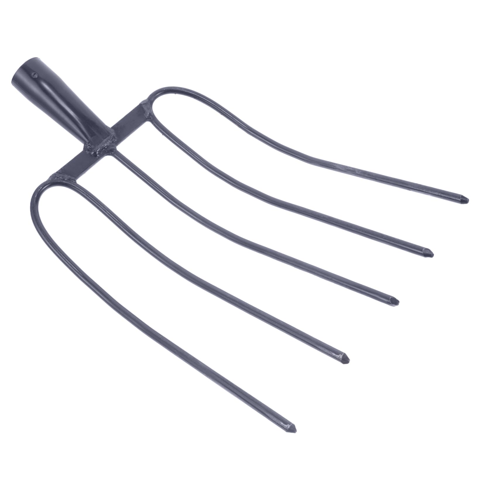 TOBBOMEY Agricultural Grass Fork Farming Pitch-Fork Horse Manure Pitchfork Multi-Functional Manure Outdoor Farm Tool