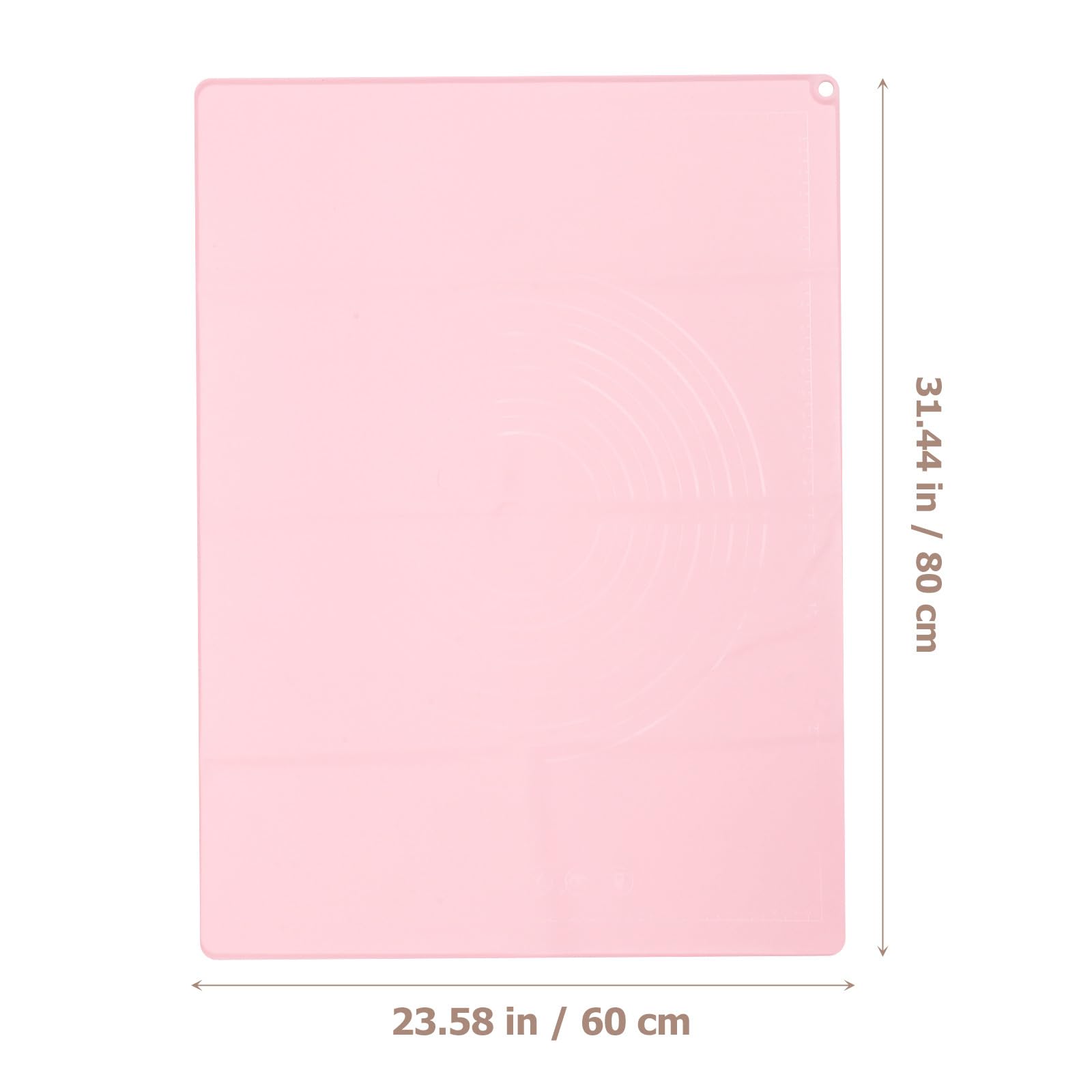 Homoyoyo Tapis à Pâtisserie de Comptoir en Silicone Résistant à L'usure, Tapis Roulant Multifonction Anti-dérapant pour Pétrir la Pâte Cuisine