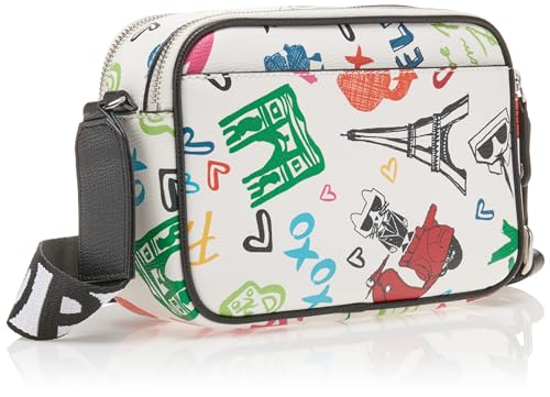 Image of KARL LAGERFELD womens Maybelle Printed Crossbody