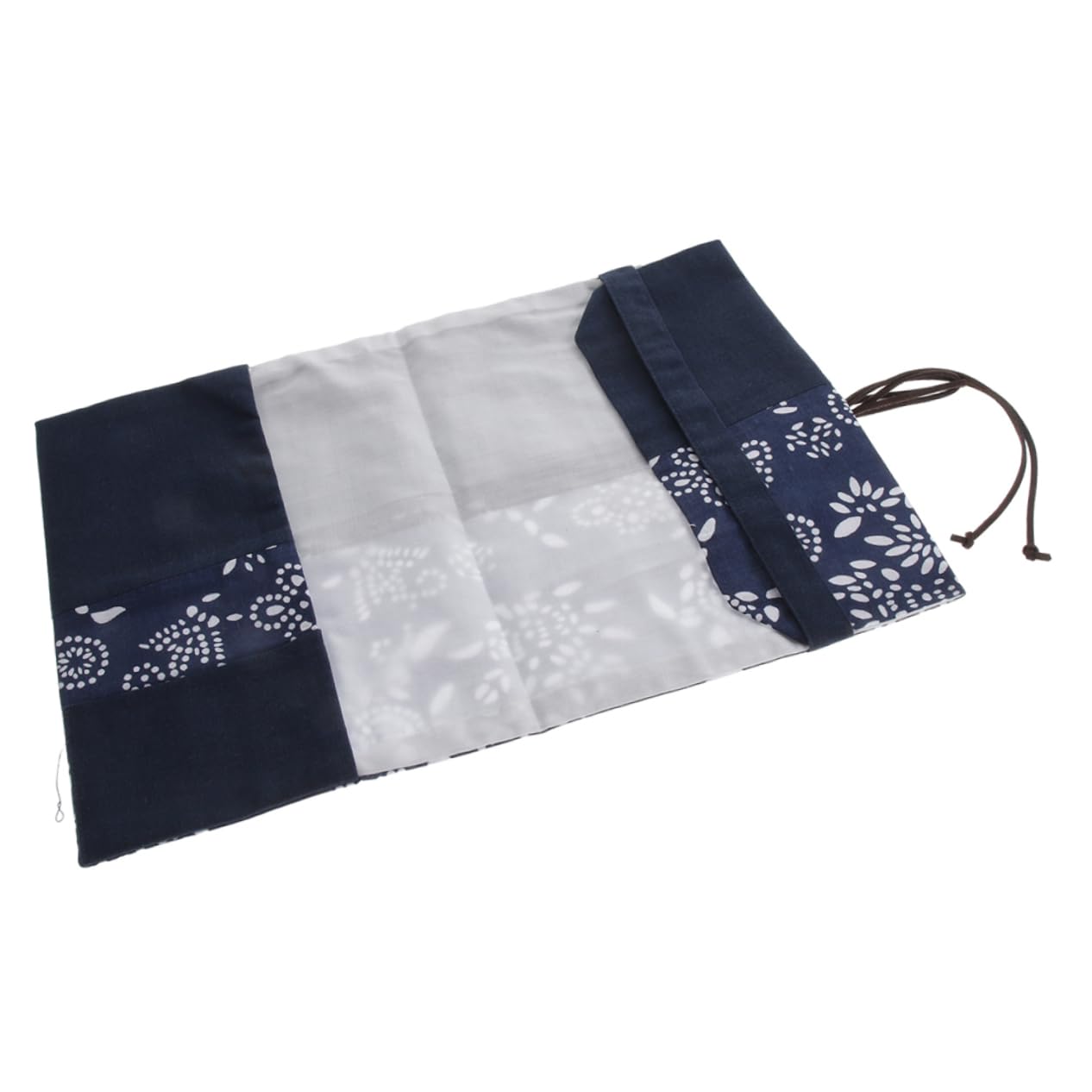 NUOBESTY Lot De 4 Couvertures De Livres En Tissu Teint Bleu Encre Protection Transparente Classeurs Scrapbooking Décoration De Livres Classeurs Intercalaires Autocollants Pochette