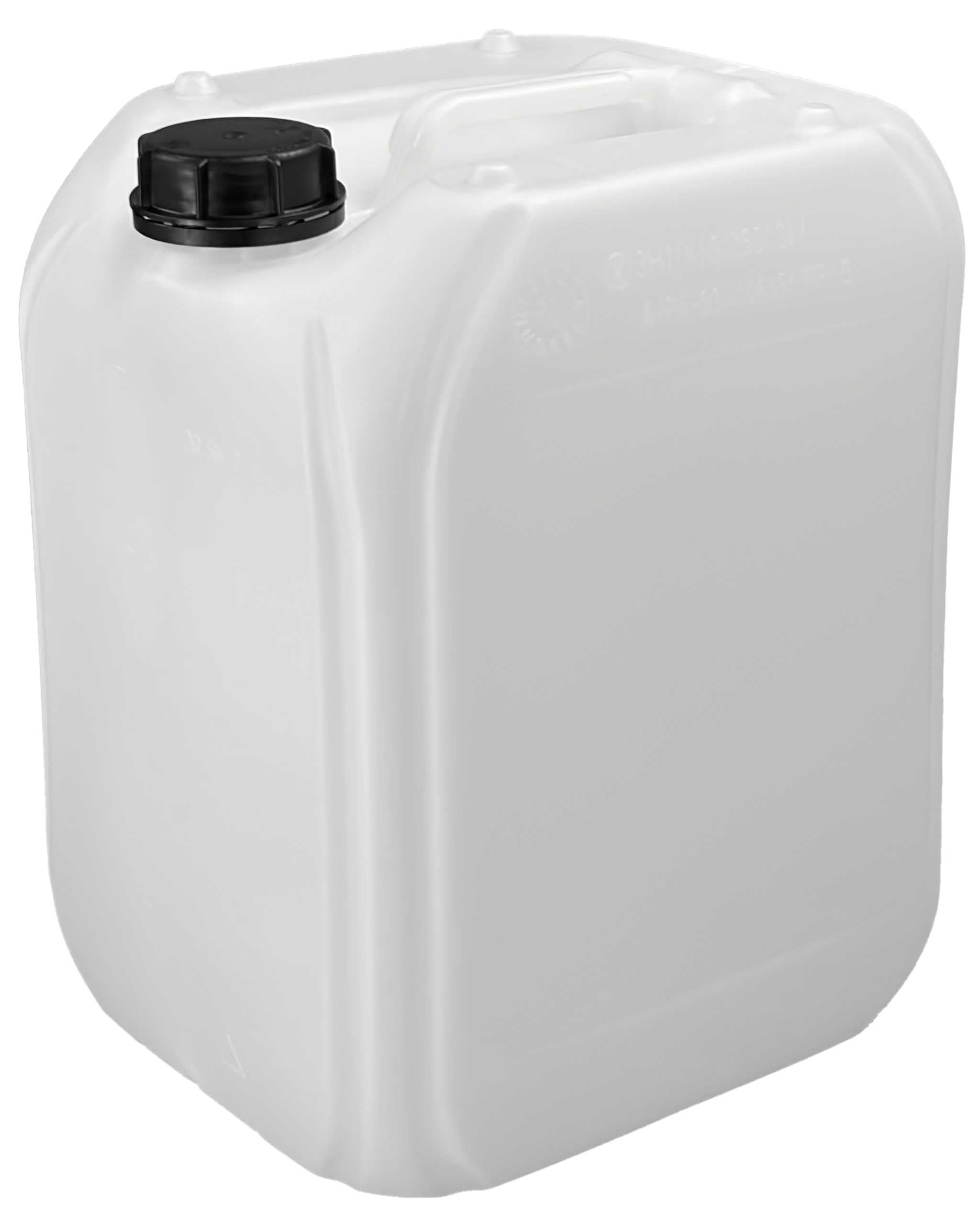 Trevendo 8er-Set Wasserkanister - Leerkanister - Kunststoffkanister (20 Liter, DIN 61, Ø49 mm) - lebensmittelecht & BPA-frei - inkl Beschriftungsetiketten