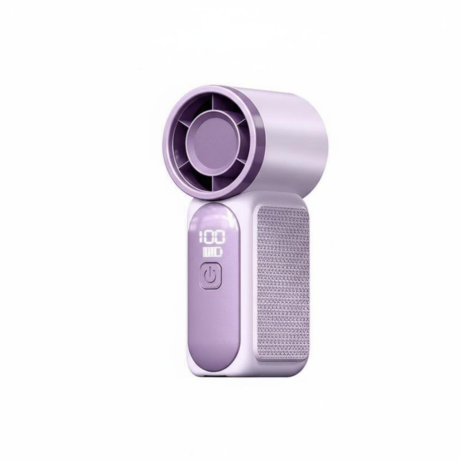 Powerful Airflow Mini Handheld Fan Lightweight Design High Speed Handheld Fan Brushless Engine Portable Electronics Digital Display for Travelers, Commuters, Students, Travel, Outdoor, of-image-16