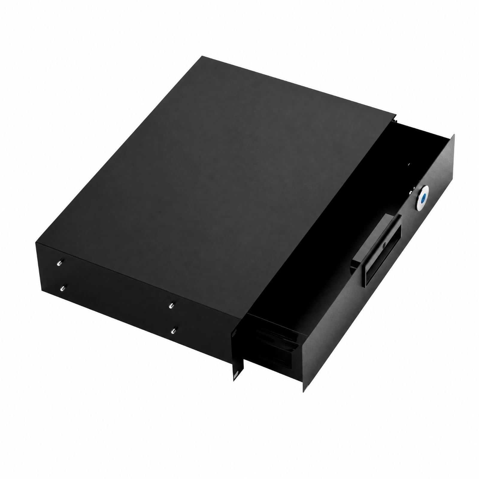 Cajón Montaje en Rack Anticorrosivo Cajón con slizantes y Hardware Montaje Extensible Estante slizante para Instalaciones, Cerrado