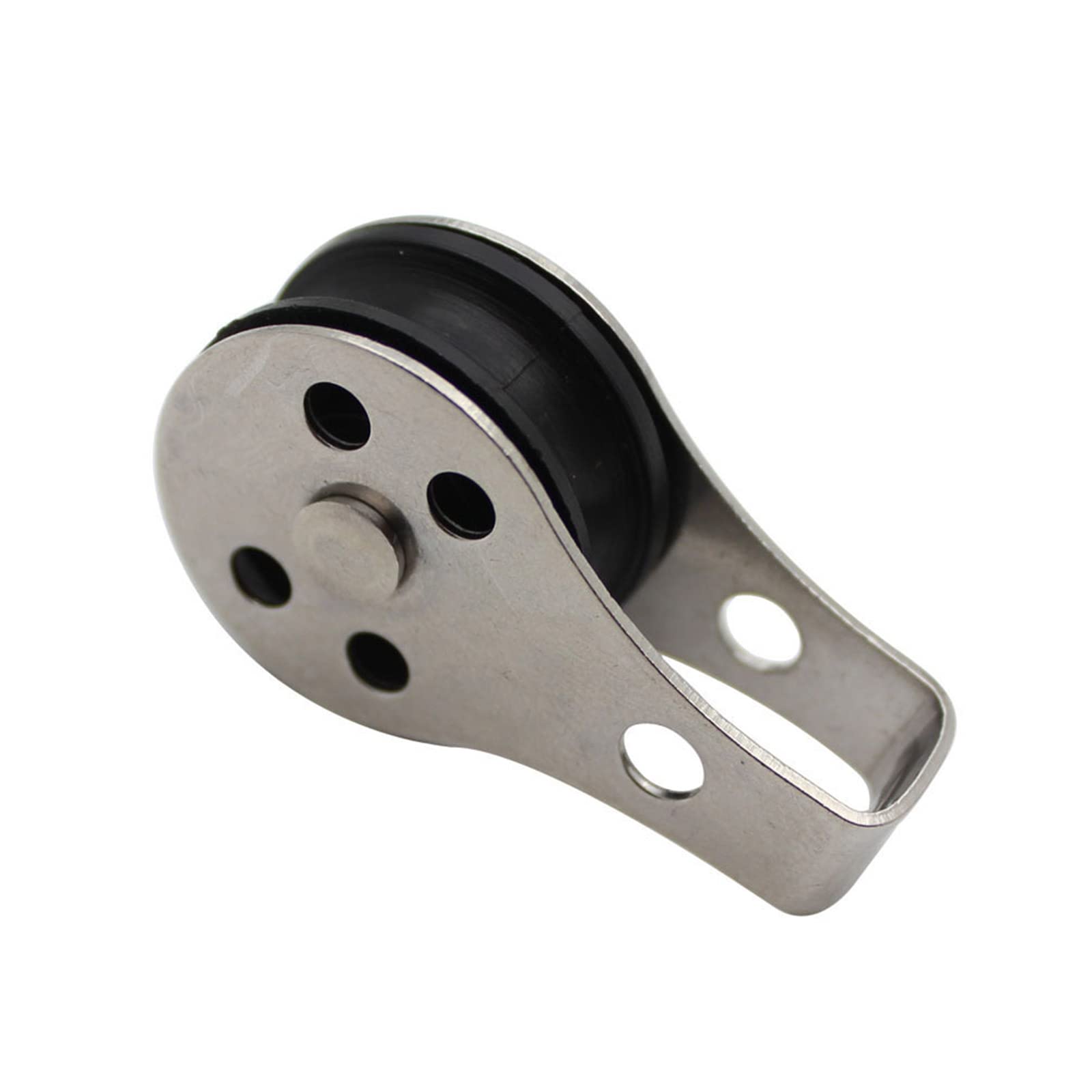 BEAR FLAG EDITION for 2PK All Steel Flat Mount Wire Rope Cable Pulley 2 1/2
