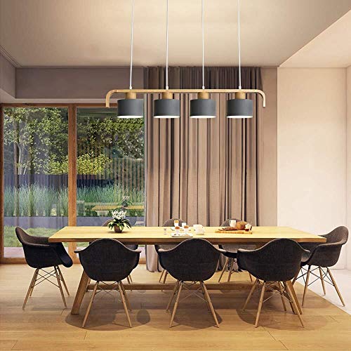 Lustre moderne à hauteur réglable pour corriger un plafond bas - 5