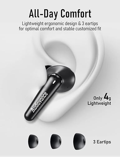 Miniatura 5 de Euphony 301 - Auriculares inalámbricos Bluetooth para iPhone y Android, auriculares inalámbricos de sonido premium (EU301)