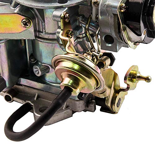 Carburetor 1 Barrel Replacement For 1965-1985 Ford Bronco Fairmont Granada Econoline F100 F150 F250 F350 4.9L 300 Cu 4.1L 250 3.3L 200Cu Engines - Automatic Vacuum Choke - Yf Carter Type #TOP4