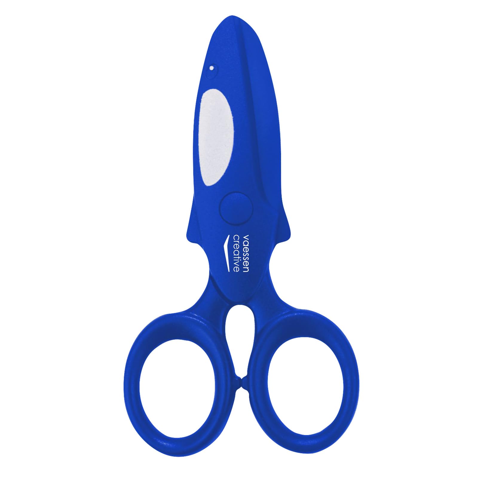 Vaessen Creative Set di Forbici per Bambini Granchio, Balena, Coccodrillo - 3 pz da 12 cm - Forbici punta arrotondata per la Sicurezza - Per Mancini e Destrimani - Progetti Creativi e di Hobbistica