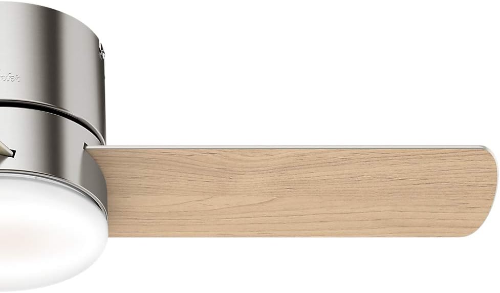 Get Special Price Hunter Fan Company Hunter 44 LED Kit 59454 Minimus 44 Inch Low Profile Ultra Quiet Ceiling Fan with Energy Efficient Light and Remote Control, Brushed Nickel Finish Super Big Clearance! Hunter Fan Company Hunter 44 LED Kit 59454 Minimus 44 Inch Low Profile Ultra Quiet Ceiling Fan with Energy Efficient Light and Remote Control, Brushed Nickel Finish